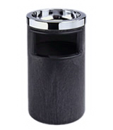 View: 2586 Smoking Urn, Ash/Trash with Metal Ashtray Top and Metal Liner